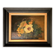 Romantic painting Oil on canvas signed still life Flemish style 19th century