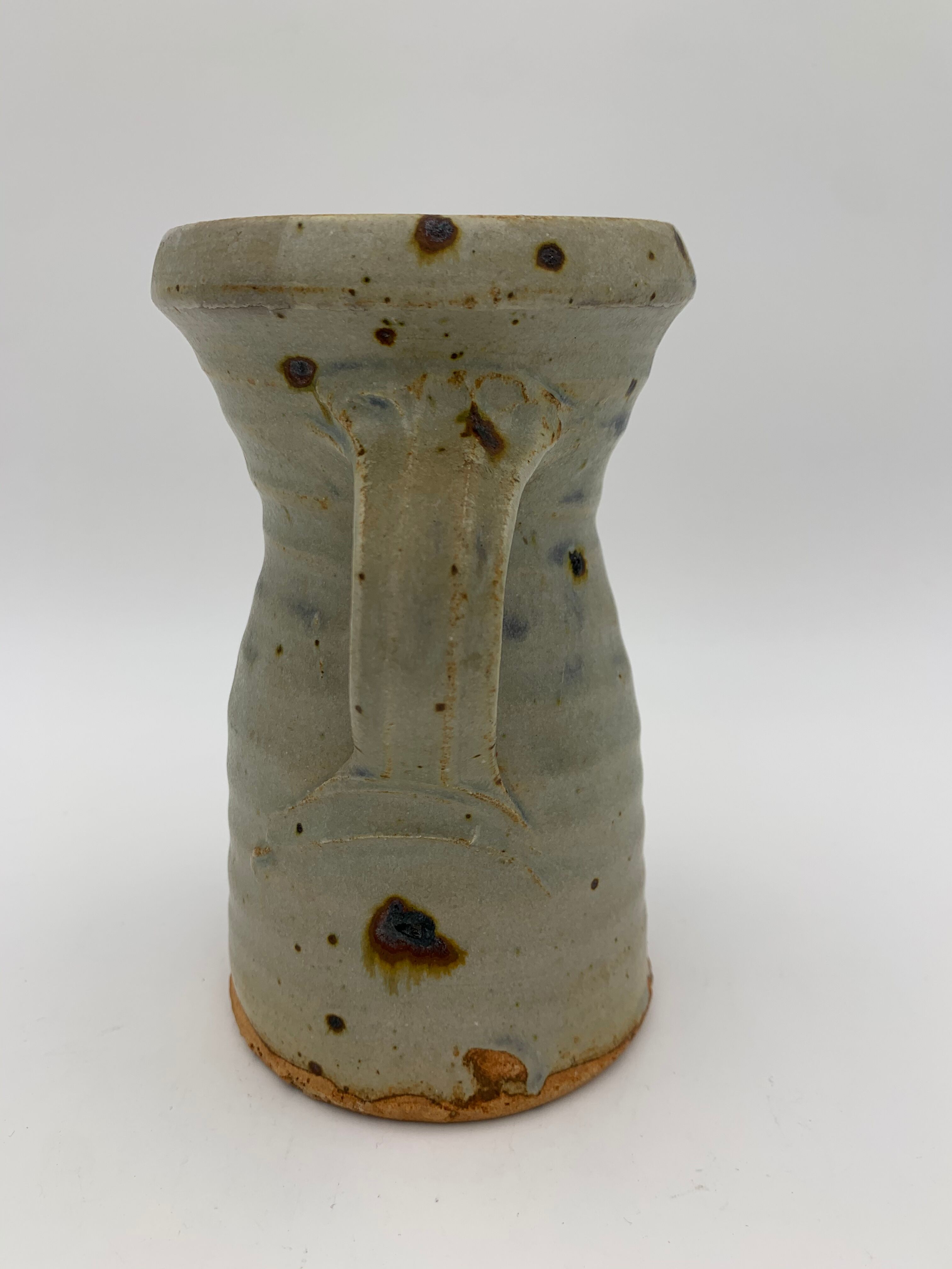 Vintage pyrite stoneware pitcher 1960