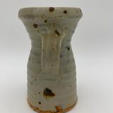Pichet vintage en grès pyrité 1960