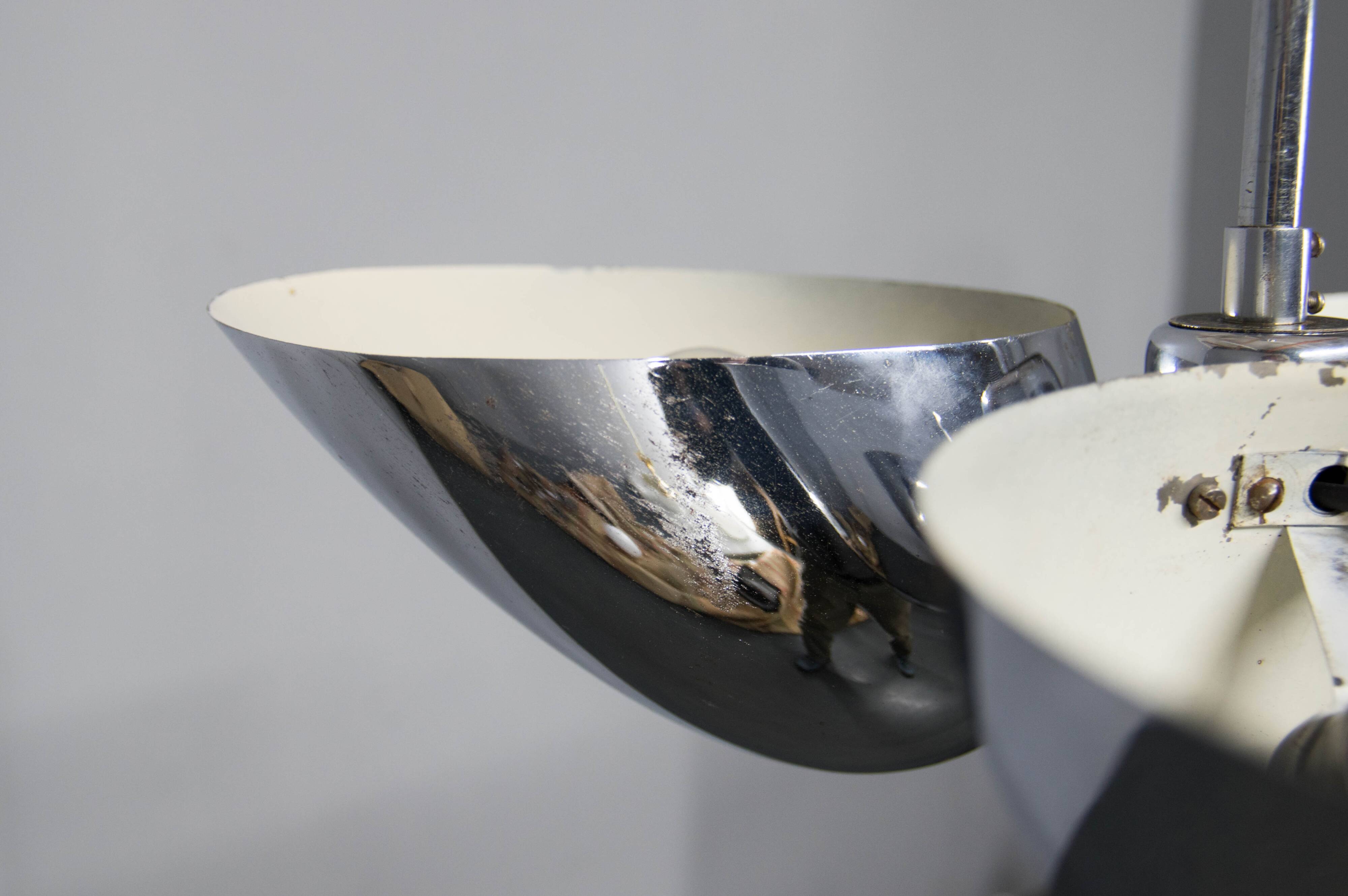 Rare Bauhaus Chandelier by Zukov , 1930s