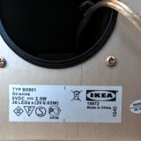 IKEA Stranne lamp - stainless steel & plastic tree 80's 90's - Octopus medusa lamp