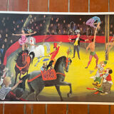 Ogé Hachette poster "the child's room and the circus"