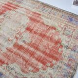 Oushak Turkish Vintage Rug sku 3301