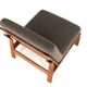 Komfort lounge chair 'Nimtofte' - Brown - danish design in teak