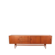 Teak ring buffet in vintage retro style from the 60s-70s.