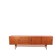 Teak ring buffet in vintage retro style from the 60s-70s.