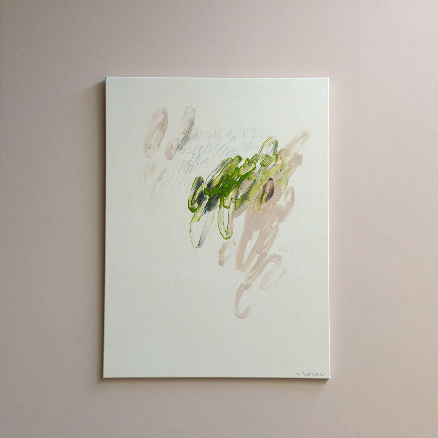 Abstract Painting 'August' by Megan Wheatley