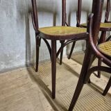 Set of 6 dining chairs, Thonet style, 1960s, Czechoslovakia