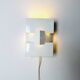 Triangular Geometric Wall Lamp By J.J.M. Hoogervorst For Anvia Nederland, The Netherlands 1960S
