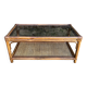 Roche Bobois bamboo coffee table