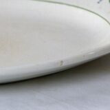 Oval serving dish