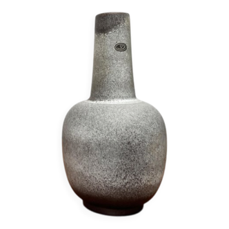 Minimalist pottery vase from a mid-century German workshop by Fritz Van Daalen, 1960s.