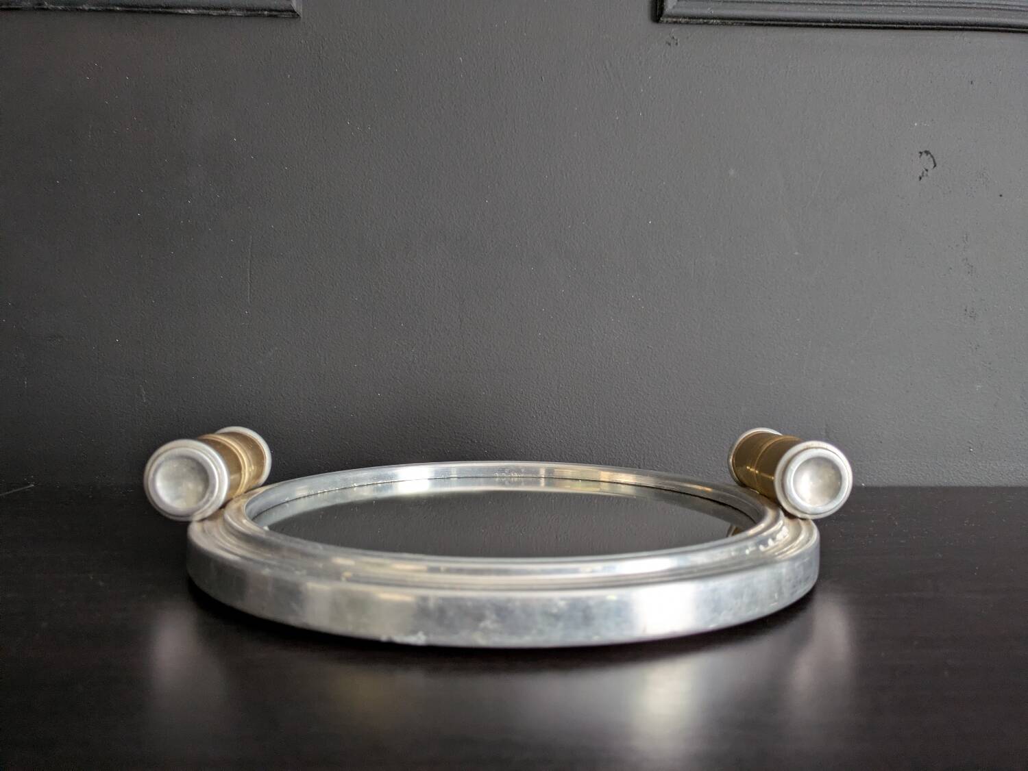 Art Deco mirrored tray