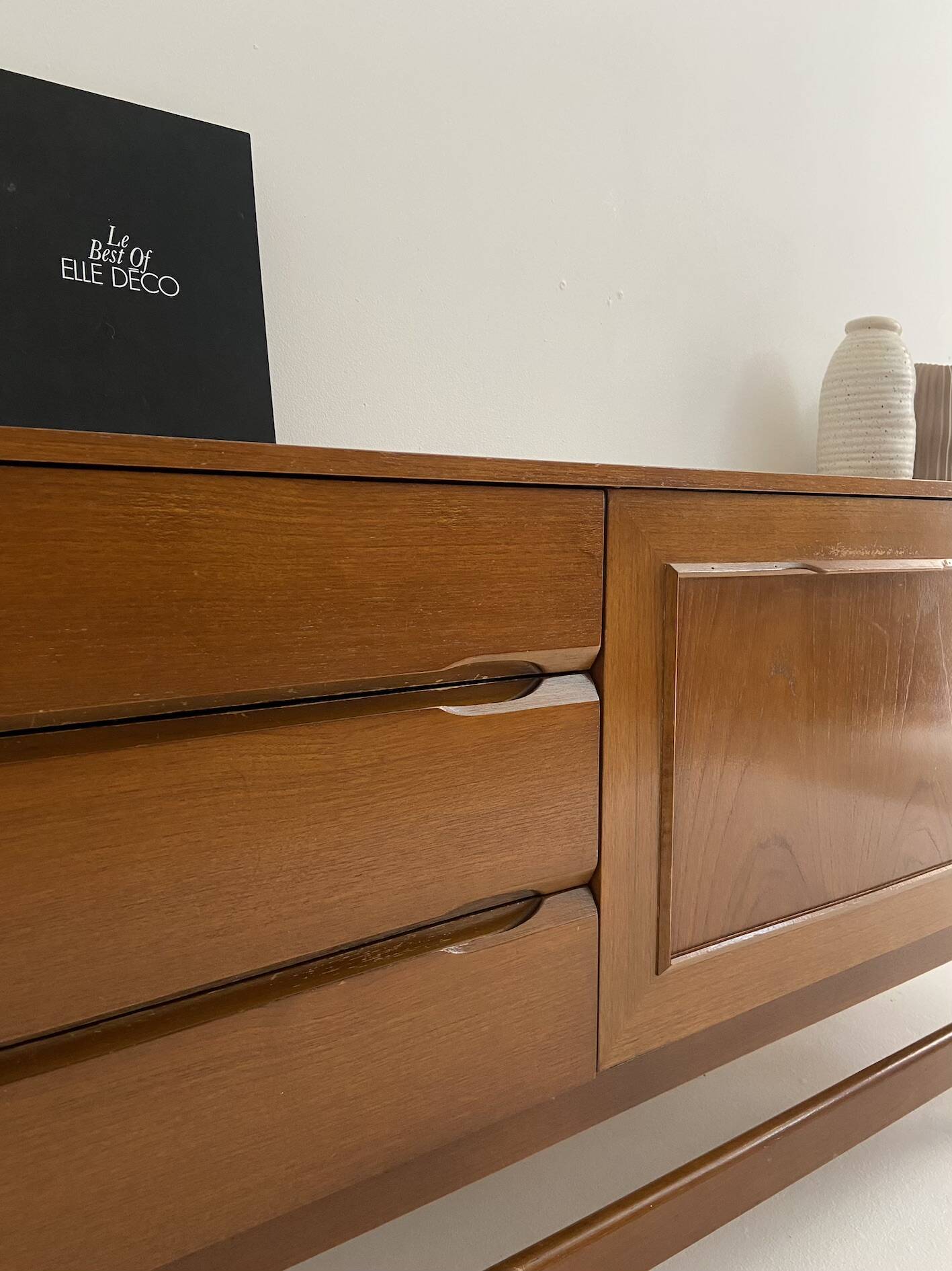 vintage teak sideboard