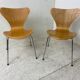 3107 dining chairs by Arne Jacobsen for Fritz Hansen