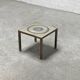 Table d'appoint Marc D'haenens Sculpture Brutaliste, Belgique 1970's