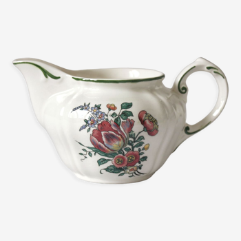 Pot à lait crémier en faïence vintage "Alt Strassburg" ou "Vieux Strasbourg" Villeroy et Boch