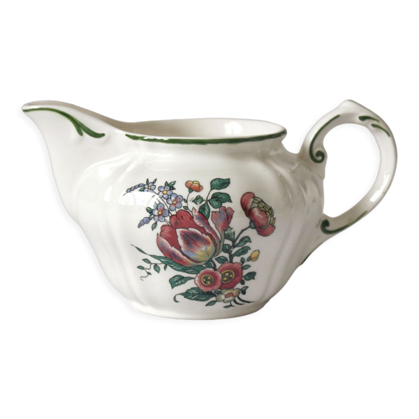 Pot à lait crémier en faïence vintage ''Alt Strassburg'' ou ''Vieux Strasbourg'' Villeroy et Boch