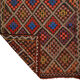 Anatolian handmade kilim rug 300 cm x 130 cm