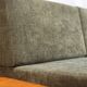 Pierre Chapo. "L09" three-seater bench in blonde elm. 1990s.