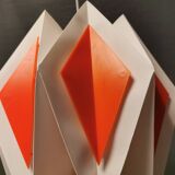 Hanging lamp, designed by Lars E Schiøler, for Hoyrup Lighting 1970s, model Harlequin.