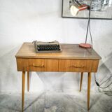 Vintage sewing machine console