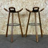 Bar stools bar stools attributed to carl malmsten sweden design
