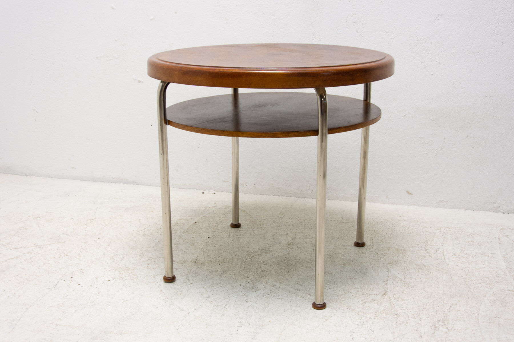 Fully restored Bauhaus coffee table by Robert Slezák, 1930s