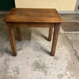 Side table walnut 1940s/1950s
