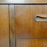 Vintage Danish design sideboard in walnut veneer,1960's