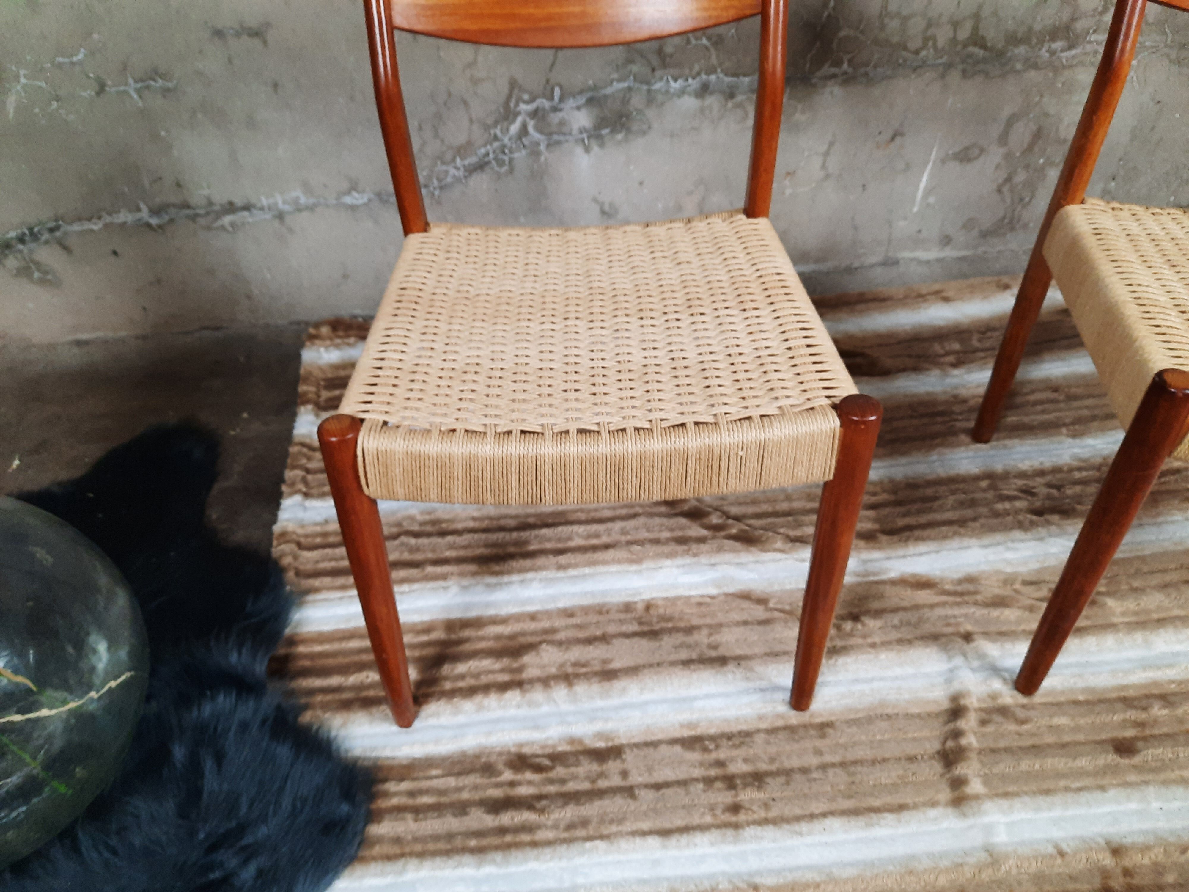 Oak dining chair