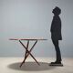 Vintage teak dining table designed in Italy from the 1960s.