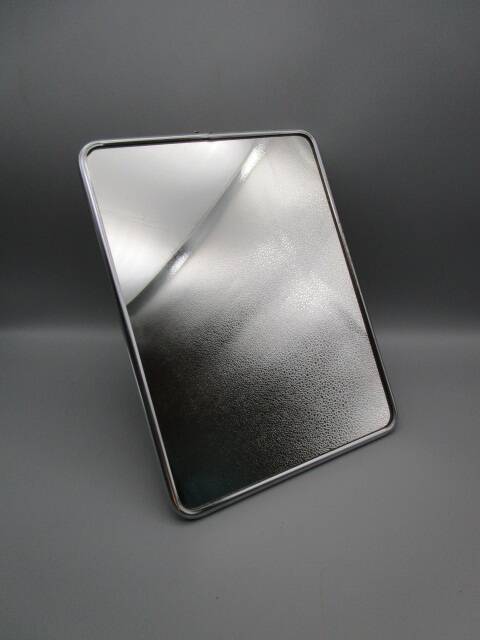 Antique barber's mirror