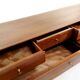 Mid century french walnut sideboard chest of drawers by John Herbert, 1960s
