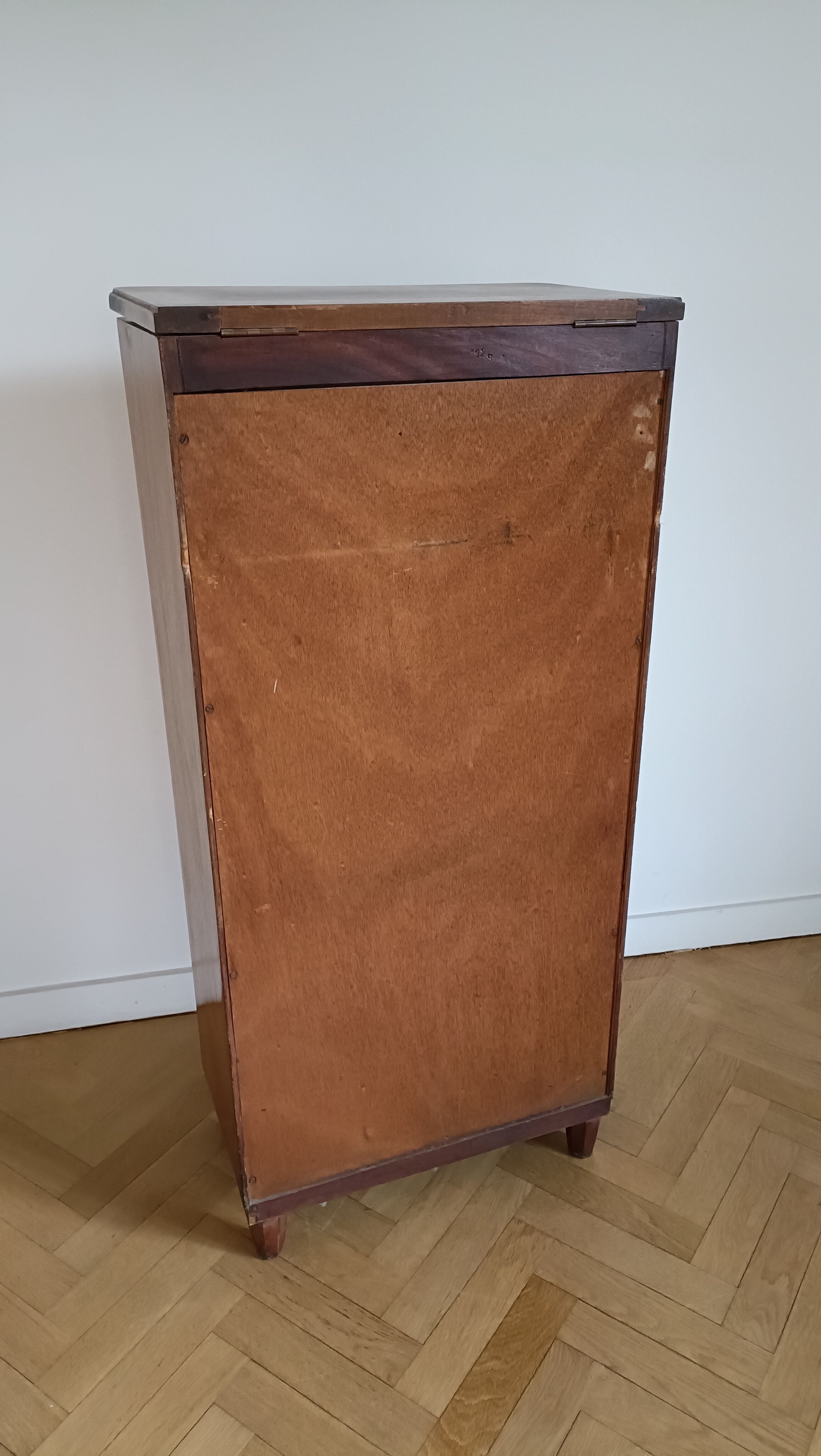 Art deco furniture old radio cabinet