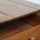 Table de ferme en chêne 2 tiroirs, début du 19e siècle