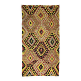 Grand Kilim Turkish Anatolia 155x290 cm Vintage Geometric Handwoven
