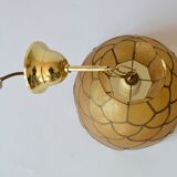 Mother-of-pearl and brass suspension