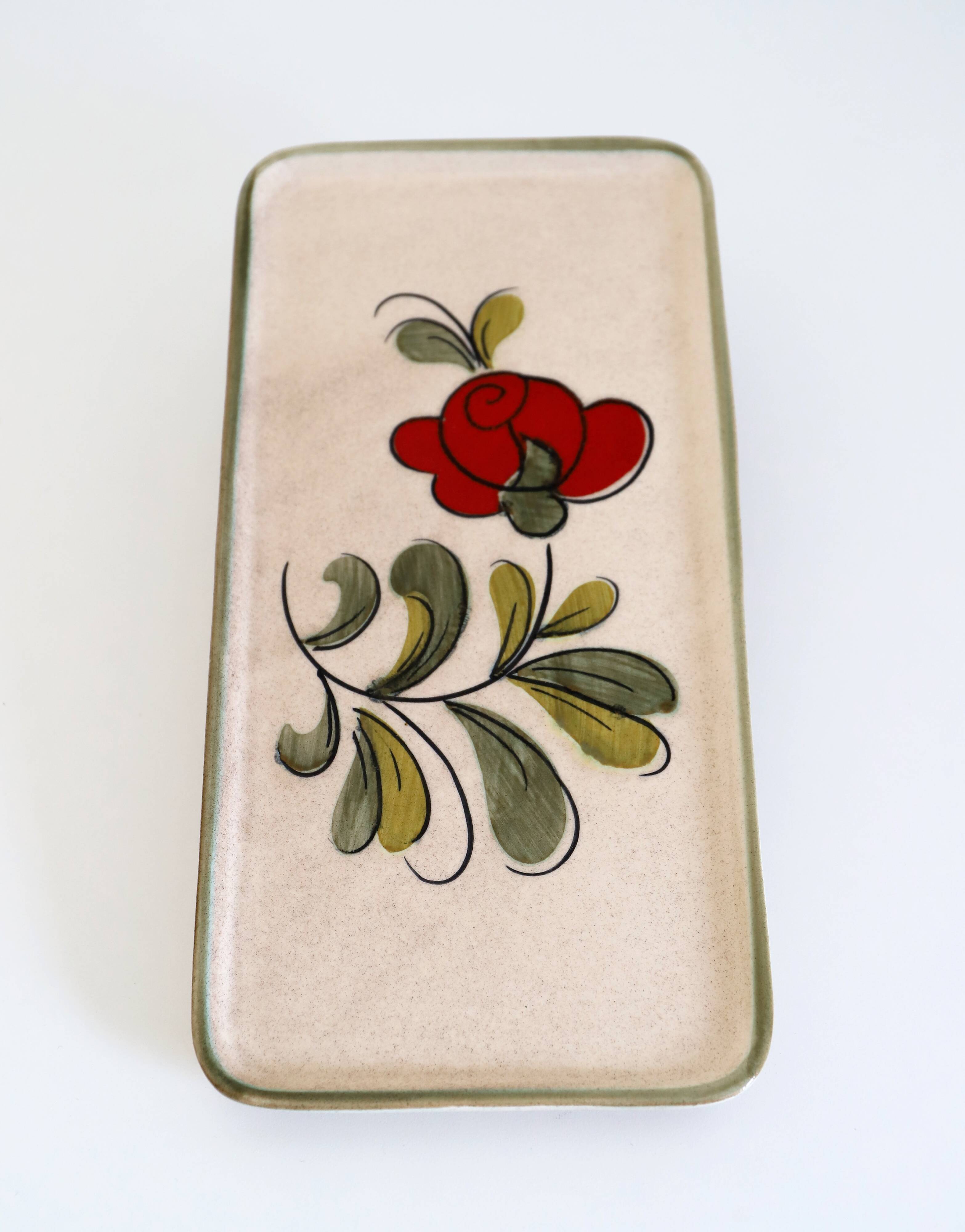 Zeller Keramik cake plate, 1970