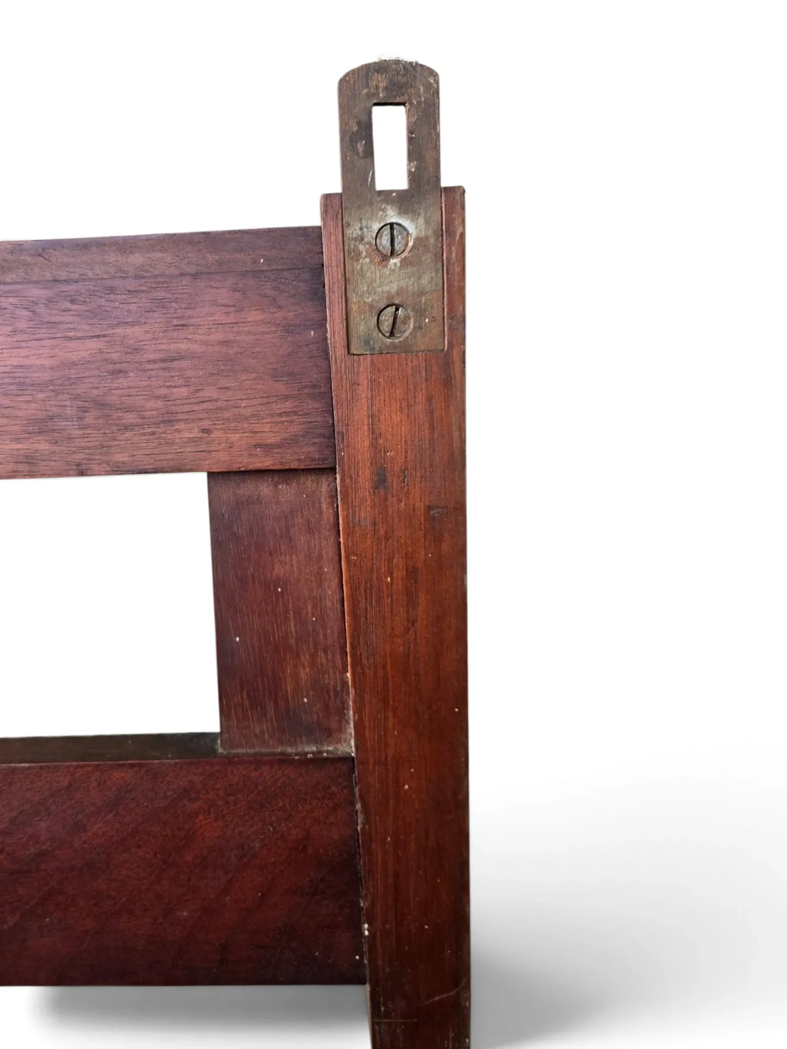 Entrance hall, mahogany coat rack