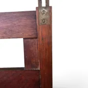 Entrance hall, mahogany coat rack