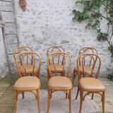 Suite of 6 bistro chairs