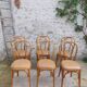 Suite of 6 bistro chairs