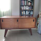 Architect's furniture from the 60s with compass legs