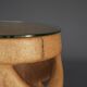 Organic Sculptural hand-crafted Palm Wood Coffee Table, 1970s