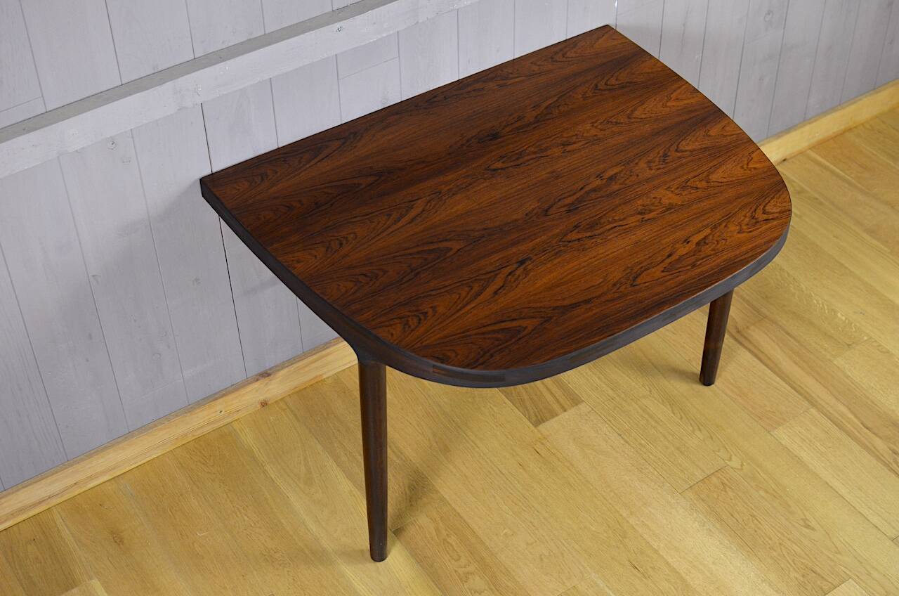 Scandinavian Console in Rio Rosewood Vintage 1960