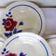 4 vintage deep plates from K&G Luneville model Chantal 220516