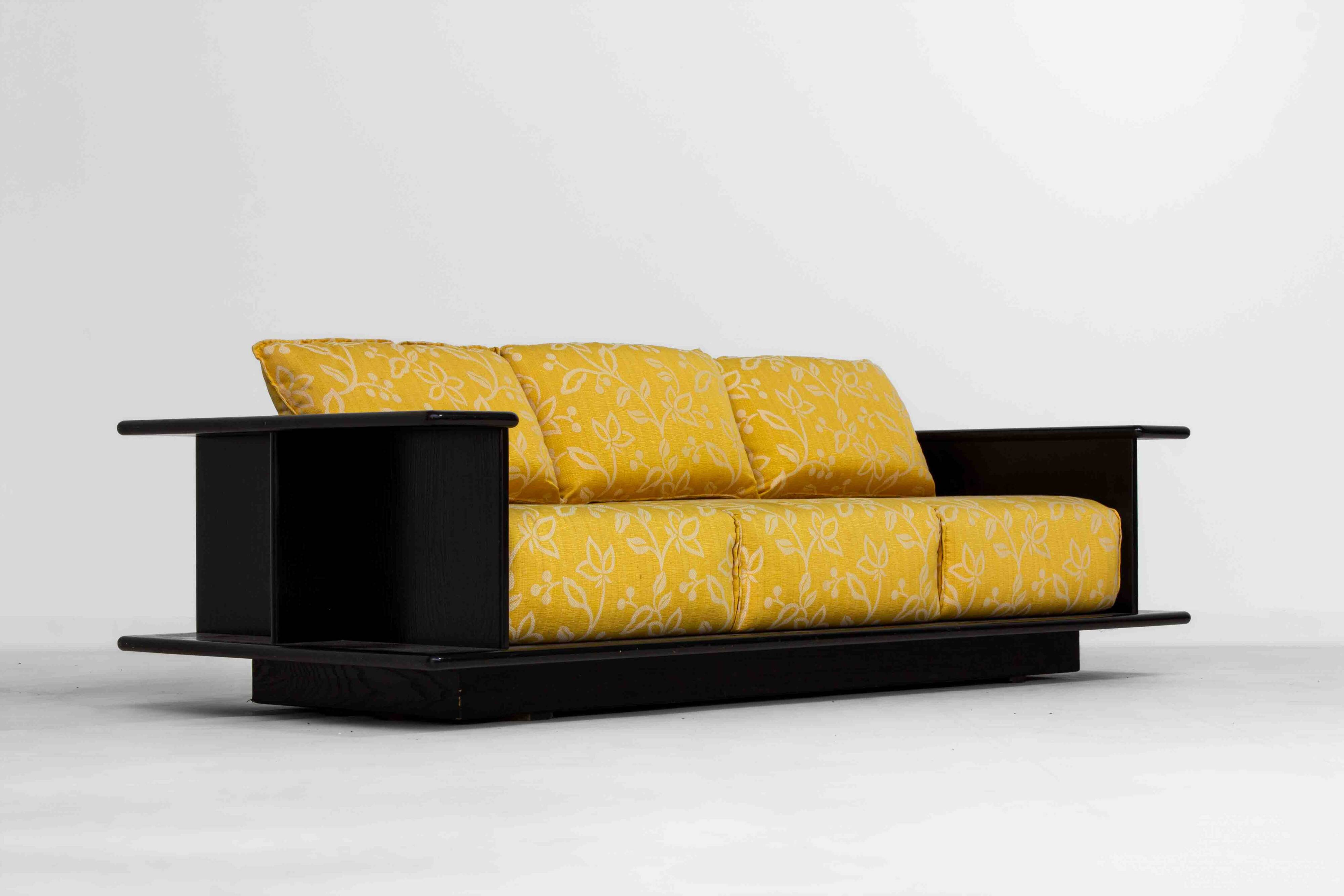 Sculptural 3-seater sofa by Carlo Bartoli, Italy 1970s