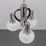 1970s Italian Chandelier , Restored