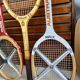 Lot de 3 raquettes de tennis vintage